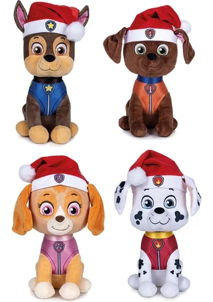 Paw Patrol Yılbaşı Serisi 27 cm Peluş 760022375