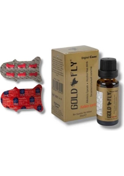 Caas Gold Fly 20 ml Kadınlara Özel Damla Seti