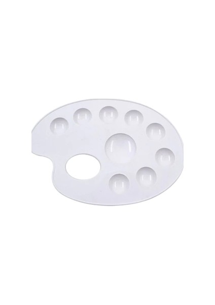 Brons Resim Paleti Plastik Küçük BR-217