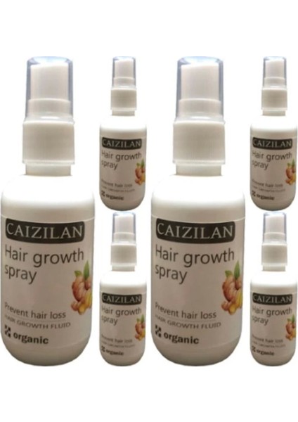 Caizilan Hair Growth Spray 6 Adet Saç Boyutu Için Sprey 50 ml