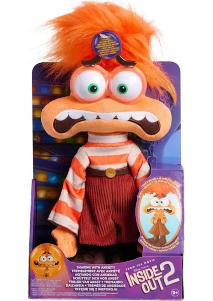 Inside Out 2 Endişe Sesli Hareketli Peluş modelleri