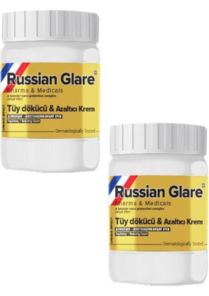 Rus Merhemi Istenmeyen Tüyleri Dökücü ve Azaltıcı Krem 50ML x 2 Adet