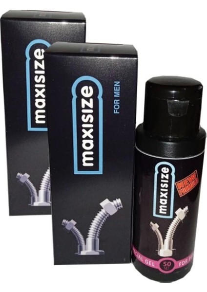 Hintohu Erkeklere Özel For Men Maxı Sıze Lubricant Jel 50 ml 2 Adet