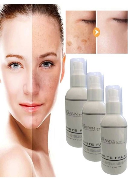 White Factor For Instant Whitening Cilt Beyazlatıcı Renk Açıcı Bakım Kremi 120 ml Krem x 3 Ad fiyatları