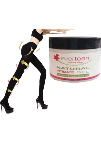 Everteen Kadınlara Hijyenjeli + (L-Xl ) Mikro Kapsüllü Inceltme&biçimlendirme Taytı