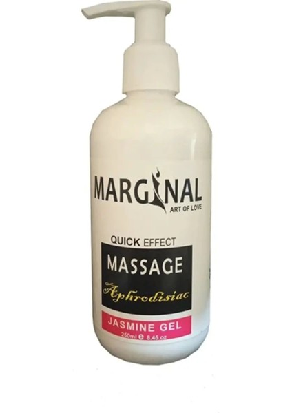 Yasemin Aromalı Masaj Jeli 250ML - Aphrodisiac Jasmine Massage Gel 250ML X3 Adet