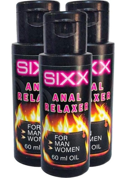 Sixx 3lü Bay Yağ Relax - 60 ml