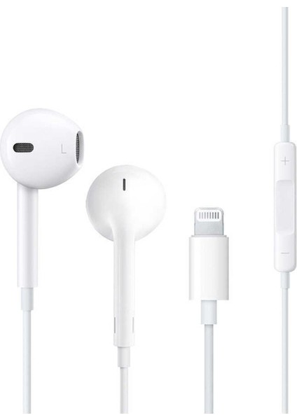 Iphone 14/13/12/11/xs/x/7/8 Serileri Uyumlu Iphone Kablolu Kulaklık Konnektörlü (Tak Çalıştır)