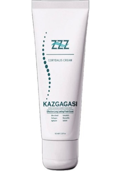 Zzz Kaz Gagası Özel Karışımlı Corydalis 100 ml Sırt Bel Kas Kısmi Kullanım Kremi