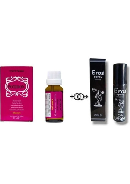Potıoon Kadınlara Özel Damla Eros Sprey