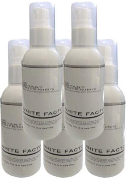 White Factor For Instant Whitening - Açıcı Krem 120 ml x 5 Adet