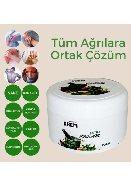 Mucizevi Krem Eklem ve Vucut Sızları Icin Bakım Krem 200 ml x 2 Adet fiyatları