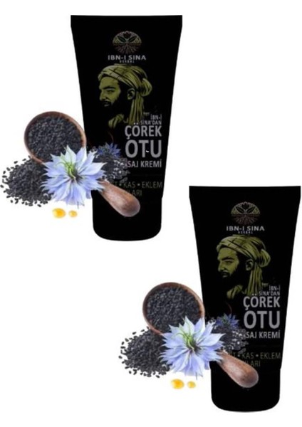 Çörek Otu Sırt Bel Kas Diz Iskelet Agrilari Için Bakım Kremi 50 ml x 2 Adet