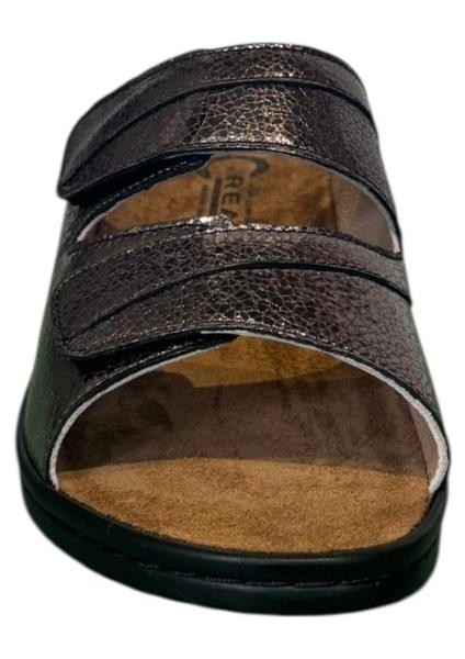 Geniş Kalıp Kadın Tabanı Çıkabilen Iki Cırtlı Terlik 379 fırsatları