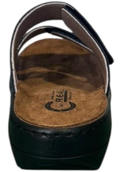 Geniş Kalıp Kadın Tabanı Çıkabilen Iki Cırtlı Terlik 379 indirimleri