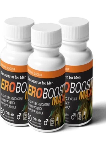 Ero Boost Max 30 Lu Erkeklere Özel Takviye x 3 Adet