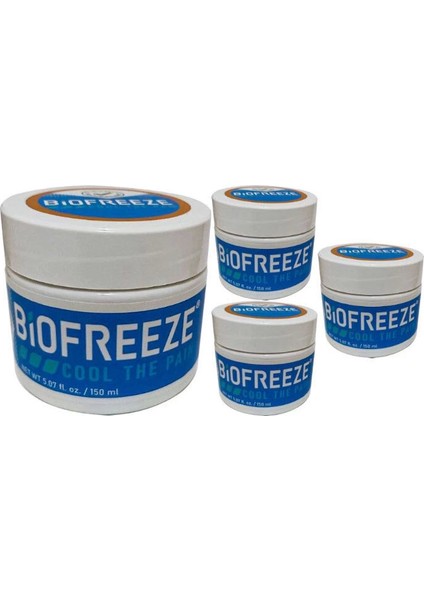 Biofreeze Cool Masaj Kremi 4X150 ml