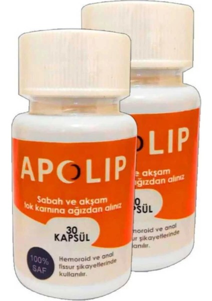 Apolip Hemo 30'lu x 2 Adet