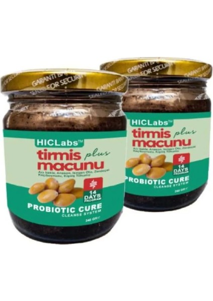 Tirmis Plus Bitkisel Doğal Probiyotik Hemoroi.d Basu.r Sorununuzu Destekleyici Macun 240 gr x 2 Ade