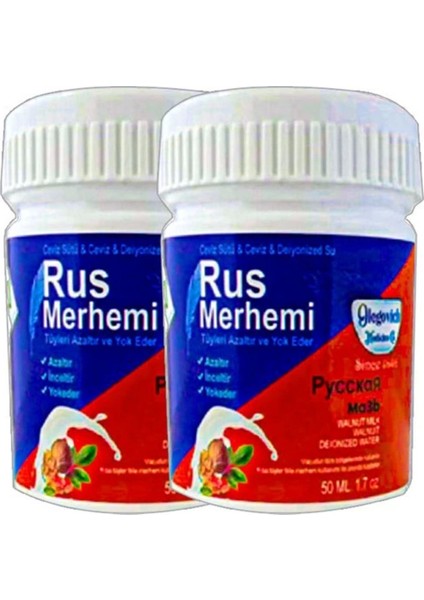 Glegnd Blue 2 Tane 50 ml Russ Merhemi Tüylere Krem