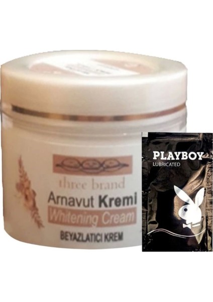 Three Brand Arnavut Kremi Whitens Cream Kremi 100 ml + 1 Adet Jel Hediye