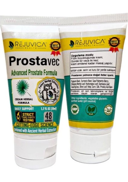 Prostavec SNMLKS05 50 ml Krem Erkeklere Özel Yer Pros Tate Kremi