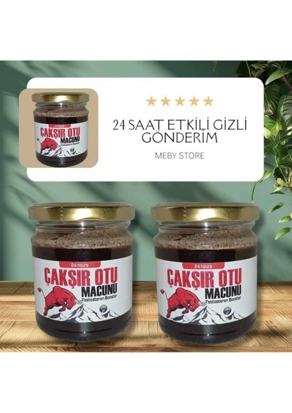 Çakşır Otu Macunu Erkeklere Özel Karışım 240 gr x 2 Adet