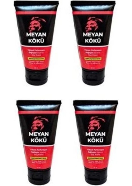 Erkeklere Özel Meyan Kökü Krem 50ML 4 Adet