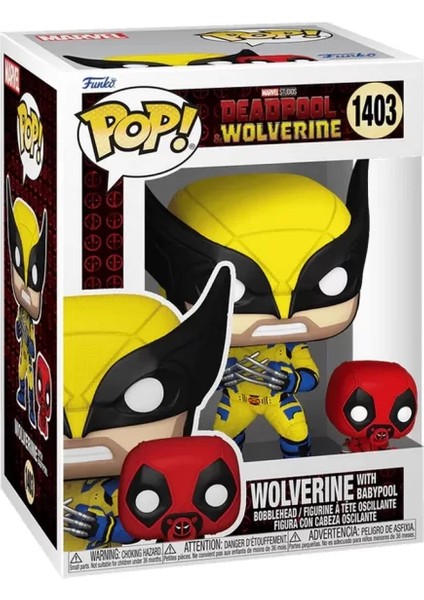 Funko Pop Marvel Deadpool: Wolverine W/ Babypool fiyatları