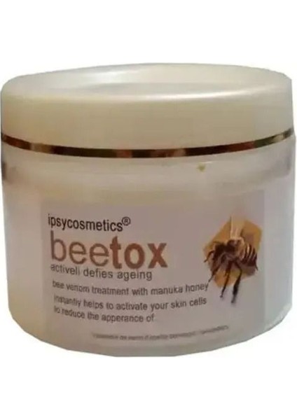 Bee Tox Arı Zehri Hyaluronik Asit Kırışıklık Karşıtı Nemlendirici Krem 100ML