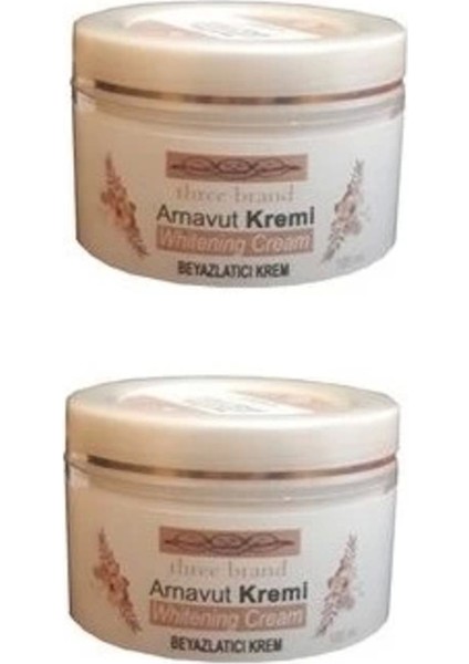 Arnavut Kremi Aklık Kremi / Whitening Cream 100ML x 2