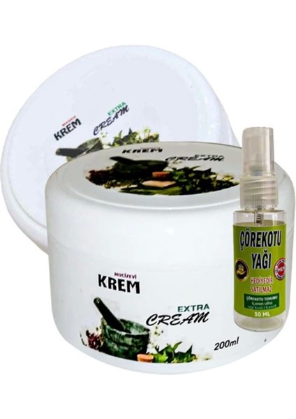 Mucizevi Krem 2li Bölgesel Bakım Relax Kremi CRK:026 125 ml + Yanında Hediye 30 ml Çörek Otu Yağı