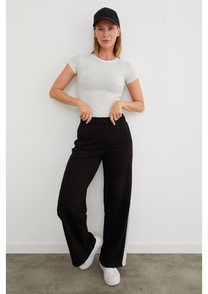 Yanları Şeritli Palazzo Eşofman Altı fiyatları