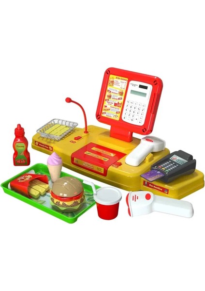 Hamburger Dükkanı Yazar Kasa Seti