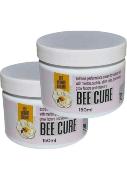 Bee Cure Arı Zehri Vücut Diz Adele Eklemleriniz Için Ağrı ve Masaj Kremi 150 ml 2 Adet