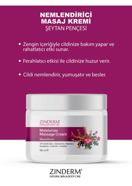 Masaj Kremi Şeytan Pençesi Özlü 125 ml ( 3 Adet x 125 ml ) modelleri