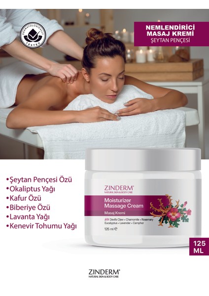 Masaj Kremi Şeytan Pençesi Özlü 125 ml ( 3 Adet x 125 ml ) fırsatları