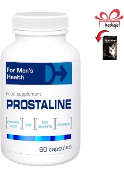 Prostaline Pro.statla Sorunu Olan Erkeklere Akış Rahatlatma Desteği 60'lı x 1 Adet Jelle