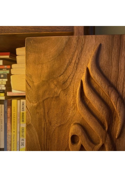 '' Ya Allah'' Ceviz Ağacından El Oyması Tablo indirimleri