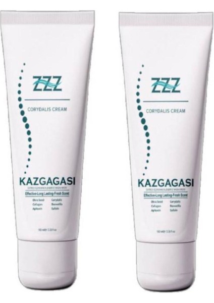 Kas Gagası Adale Bilek Sırt Boyun Vücut Sızıları Için Masaj Bakım Kremi 100 ml 2 Adet