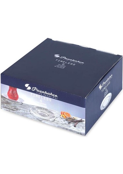 Timeless Çay Tabağı 6lı