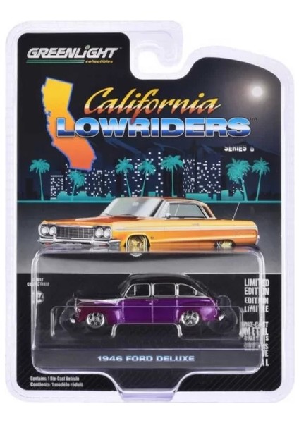Greenlight 1/64 California Lowriders Series 6- 1946 Fordor Super Deluxe fırsatları