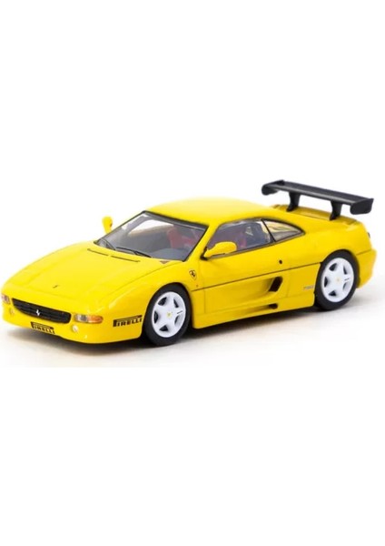 Tarmac Works x Ixo Models 1/64 Ferrari F355 Challenge Yellow