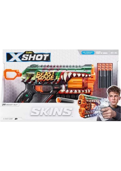 X-Shot Skins Griefer Dart Fırlatıcı 12 Dartlı indirimleri