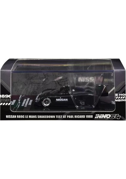 Inno 1/64 Nissan R89C Le Mans Shakedown Test At Paul Ricard 1988 modelleri