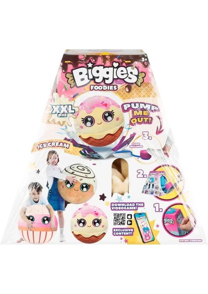 Biggies Şişme Peluş Dondurma Xxl Foodies S6 modelleri