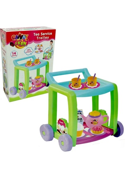 Dede Candy Ken Çay Servis Arabası fiyatları
