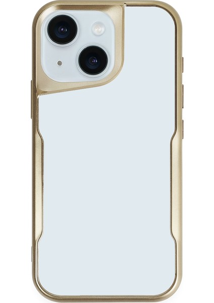 iPhone 15 Kılıf Darbe Önleyici Kenar Renkli Silikon Kapak