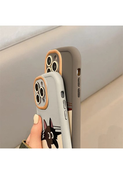 Xiaomi Redmi Note 8 Uyumlu Kılıf Zebana El Bilekli Cat And Puppy Silikon Kılıf Açık Kahverengi