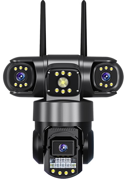 9mp (3+3+3) 4g Üç Lensli Güvenlik Kamerası , Full Renkli Gece Görüşü, Üçlü Ekran ve Iki Yönlü Ses fiyatları